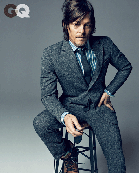 Norman Reedus by Mar Abrahams for GQ 3