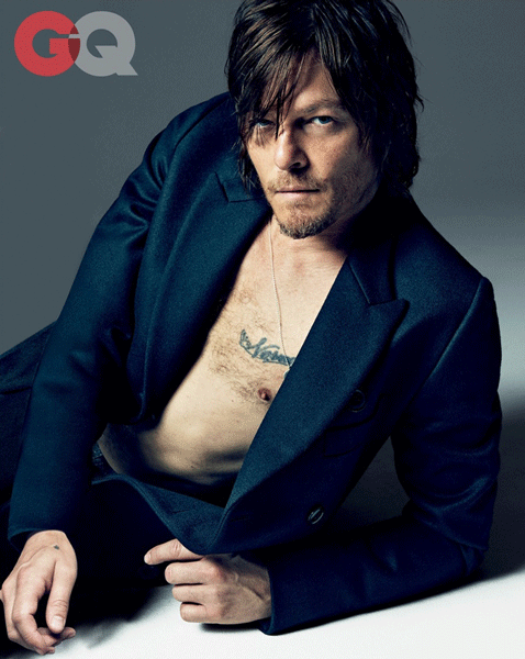 Norman Reedus by Mark Abrahams for GQ 3