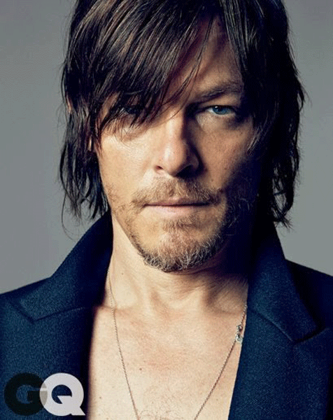 Norman Reedus by Mark Abrahams for GQ