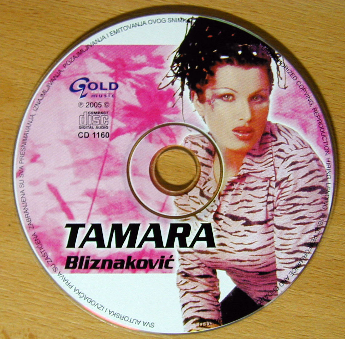 Tamara Bliznakovic 2005 CD