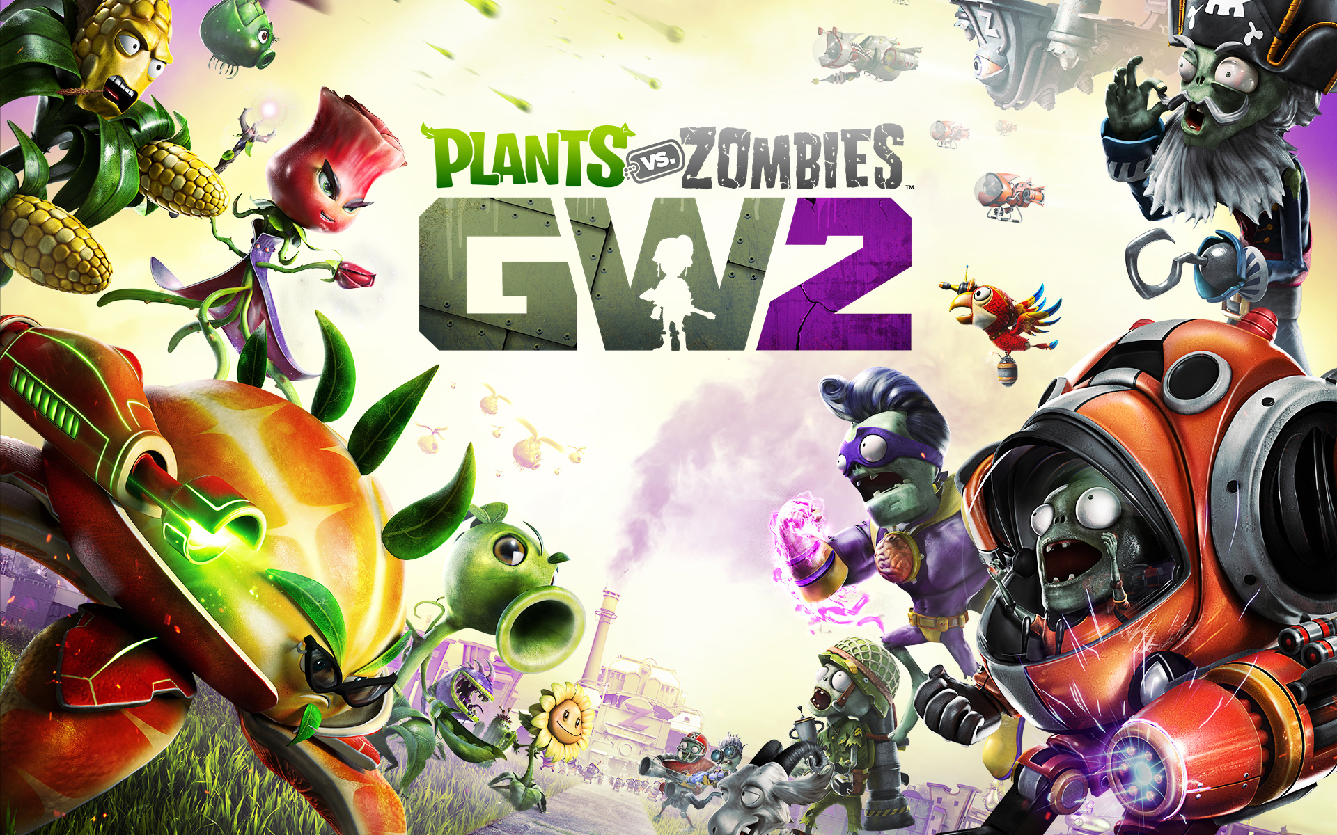 plants vs zombies garden warfare 2 wide