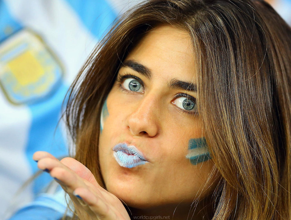argentinian girl world cup 2014