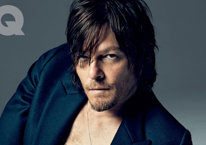 Norman Reedus by Mark Abrahams for GQ une