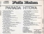 Folk Extra Parada Hitova - Kolekcija 22121344_Parada_Hitova_1_-_Zadnja